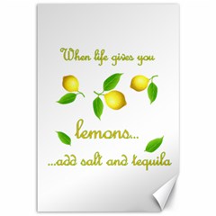 When Life Gives You Lemons Canvas 12  X 18   by Valentinaart