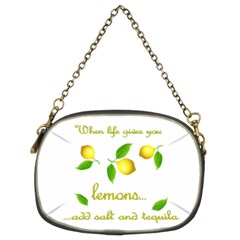 When Life Gives You Lemons Chain Purses (two Sides)  by Valentinaart