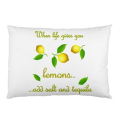 When Life Gives You Lemons Pillow Case by Valentinaart