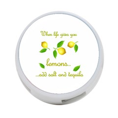 When Life Gives You Lemons 4-port Usb Hub (one Side) by Valentinaart