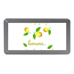 When Life Gives You Lemons Memory Card Reader (mini) by Valentinaart