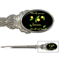 When Life Gives You Lemons Letter Openers by Valentinaart