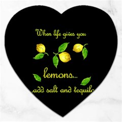 When Life Gives You Lemons Jigsaw Puzzle (heart) by Valentinaart