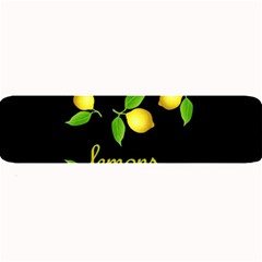 When Life Gives You Lemons Large Bar Mats by Valentinaart