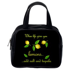 When Life Gives You Lemons Classic Handbags (one Side) by Valentinaart