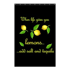 When Life Gives You Lemons Shower Curtain 48  X 72  (small)  by Valentinaart