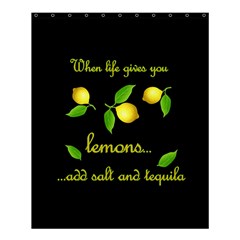 When Life Gives You Lemons Shower Curtain 60  X 72  (medium)  by Valentinaart