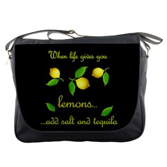 When Life Gives You Lemons Messenger Bags by Valentinaart