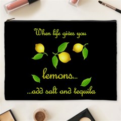 When Life Gives You Lemons Cosmetic Bag (xxxl)  by Valentinaart