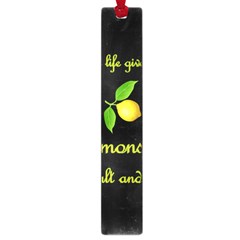 When Life Gives You Lemons Large Book Marks by Valentinaart