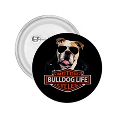 Bulldog biker 2.25  Buttons