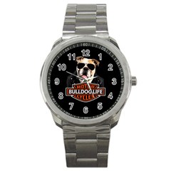 Bulldog biker Sport Metal Watch