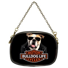 Bulldog biker Chain Purses (Two Sides) 