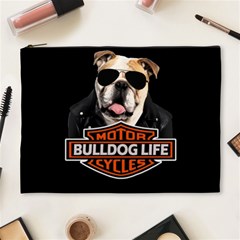 Bulldog biker Cosmetic Bag (XL)