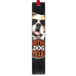 Bulldog biker Large Book Marks Front