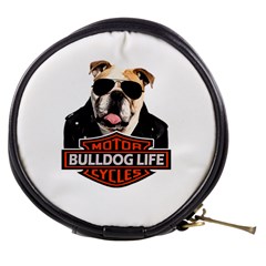 Bulldog biker Mini Makeup Bags