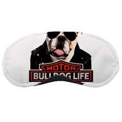 Bulldog biker Sleeping Masks