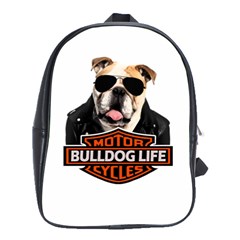 Bulldog biker School Bag (Large)