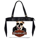 Bulldog biker Office Handbags (2 Sides)  Front