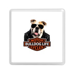 Bulldog biker Memory Card Reader (Square) 