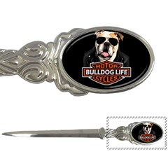 Bulldog Biker Letter Openers by Valentinaart