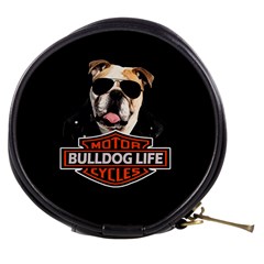 Bulldog Biker Mini Makeup Bags by Valentinaart