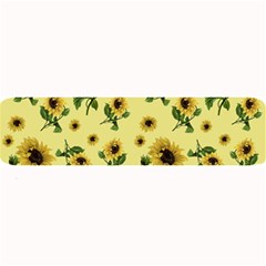 Sunflowers Pattern Large Bar Mats by Valentinaart