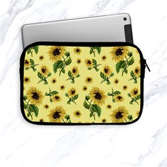 Sunflowers Pattern Apple Ipad Mini Zipper Cases by Valentinaart