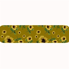 Sunflowers Pattern Large Bar Mats by Valentinaart