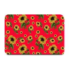 Sunflowers Pattern Plate Mats by Valentinaart