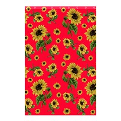 Sunflowers Pattern Shower Curtain 48  X 72  (small)  by Valentinaart