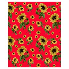 Sunflowers Pattern Drawstring Bag (small)