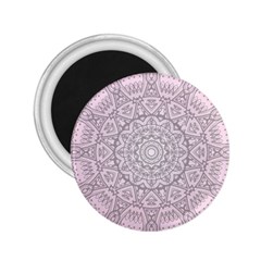 Pink Mandala art  2.25  Magnets