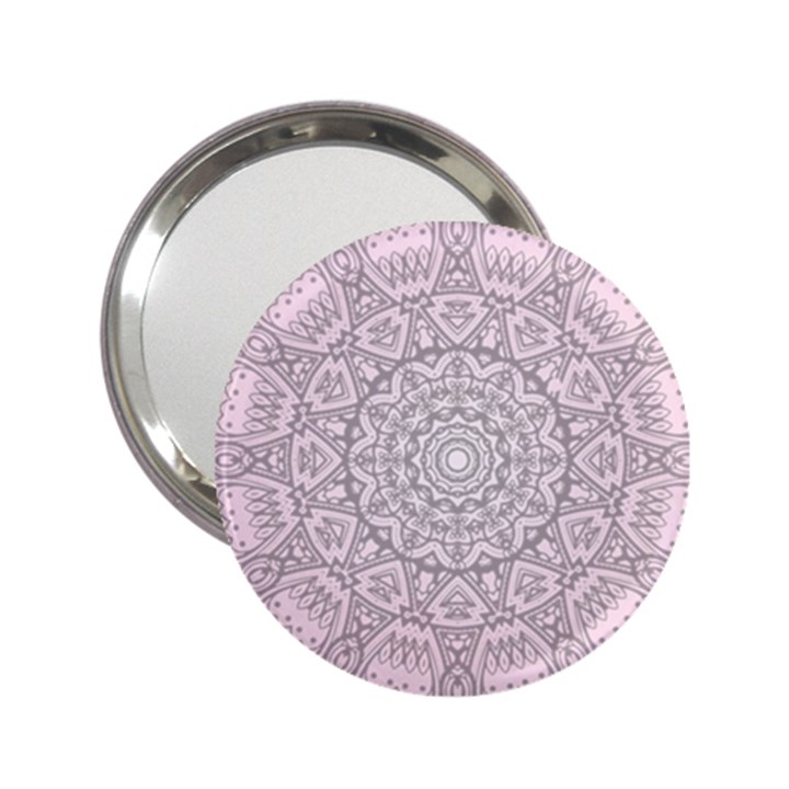 Pink Mandala art  2.25  Handbag Mirrors