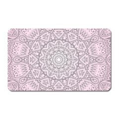 Pink Mandala art  Magnet (Rectangular)