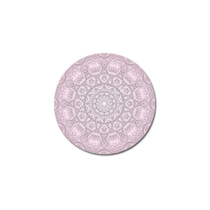 Pink Mandala art  Golf Ball Marker