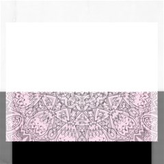 Pink Mandala art  Rectangular Jigsaw Puzzl