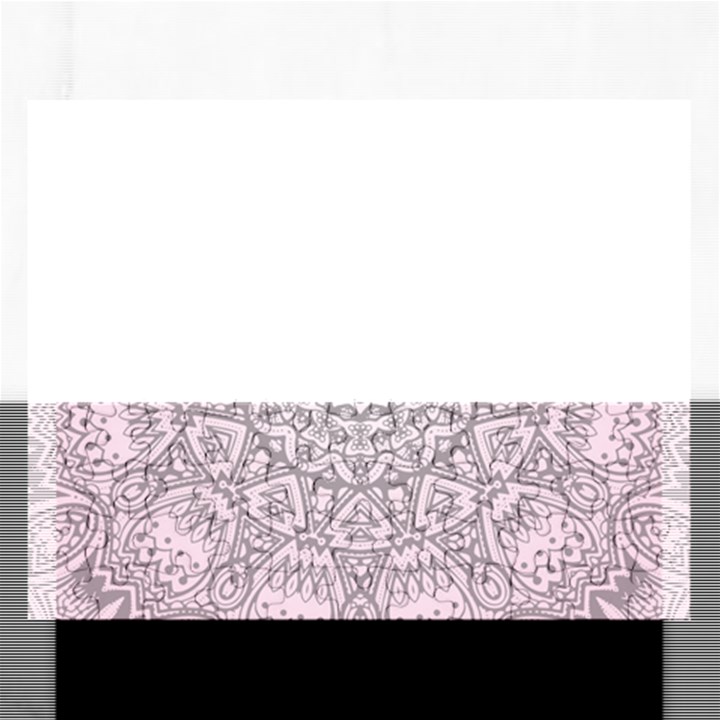 Pink Mandala art  Rectangular Jigsaw Puzzl