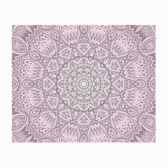 Pink Mandala art  Small Glasses Cloth