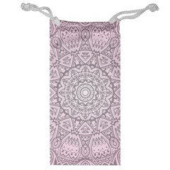 Pink Mandala art  Jewelry Bag