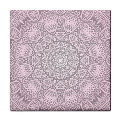 Pink Mandala art  Face Towel