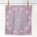 Pink Mandala art  Face Towel Front