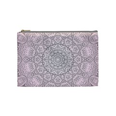 Pink Mandala art  Cosmetic Bag (Medium) 