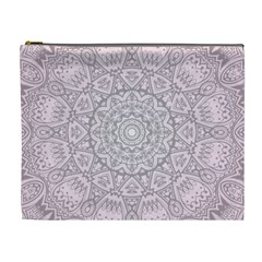 Pink Mandala art  Cosmetic Bag (XL)