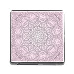 Pink Mandala art  Memory Card Reader (Square) Front