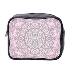 Pink Mandala art  Mini Toiletries Bag 2-Side