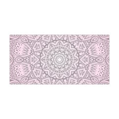 Pink Mandala Art  Yoga Headband by paulaoliveiradesign