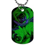 Roses Vi Dog Tag (Two Sides) Back