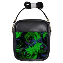 Roses Vi Girls Sling Bags by markiart