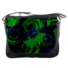 Roses Vi Messenger Bags by markiart